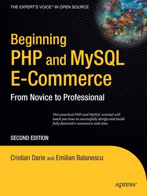 cover image of Beginning PHP and MySQL E-Commerce